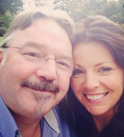 Robin Twist with his wife Anne Twist.
